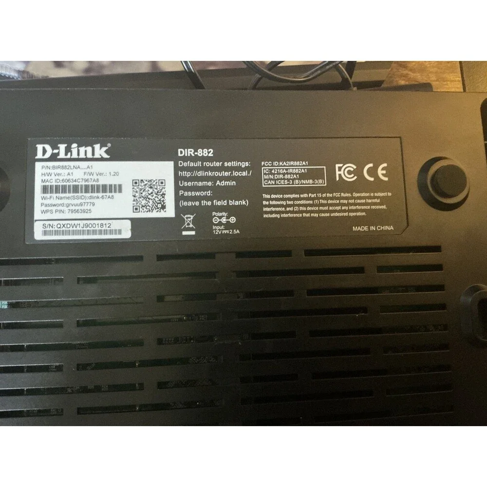 D-Link 5GHz Router, Good Condition - Picture 5 of 5